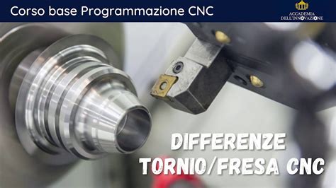 tornio fresa cnc|Corso CNC base – programmazione ISO .